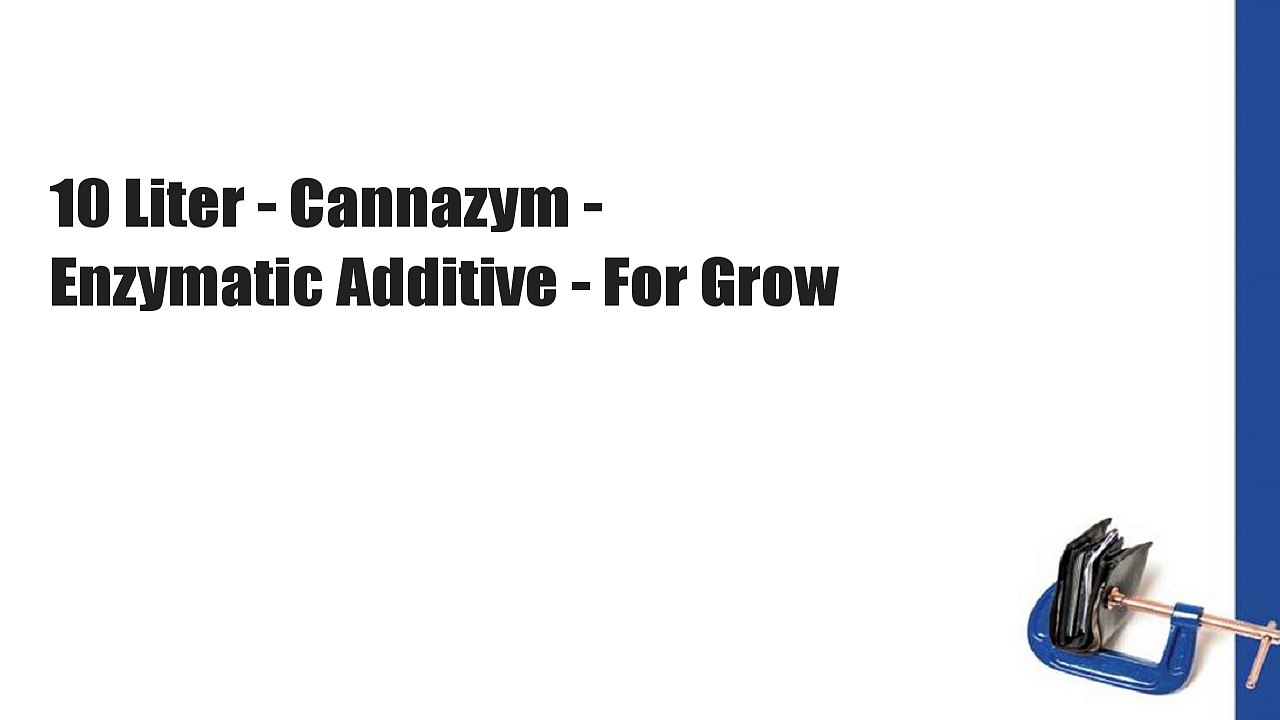 10 Liter - Cannazym - Enzymatic Additive - For Grow