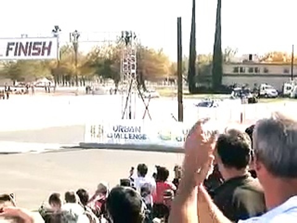 Carnegie Mellon's Boss @ Finish - 2007 Darpa Urban Challenge