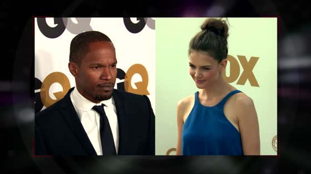 Katie Holmes Allegedly Expresses Affection for Jamie Foxx