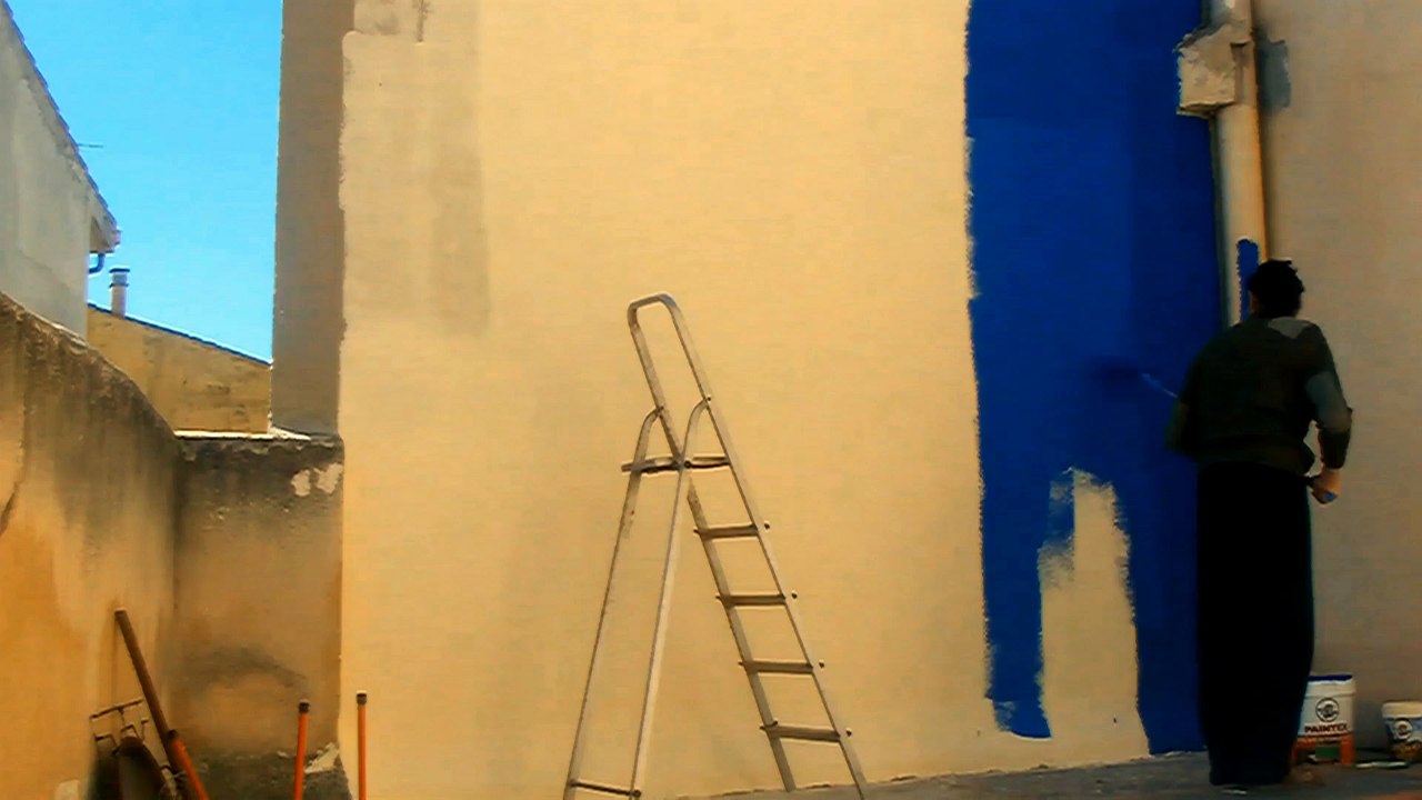 Pintando Croma key / Painting chroma key