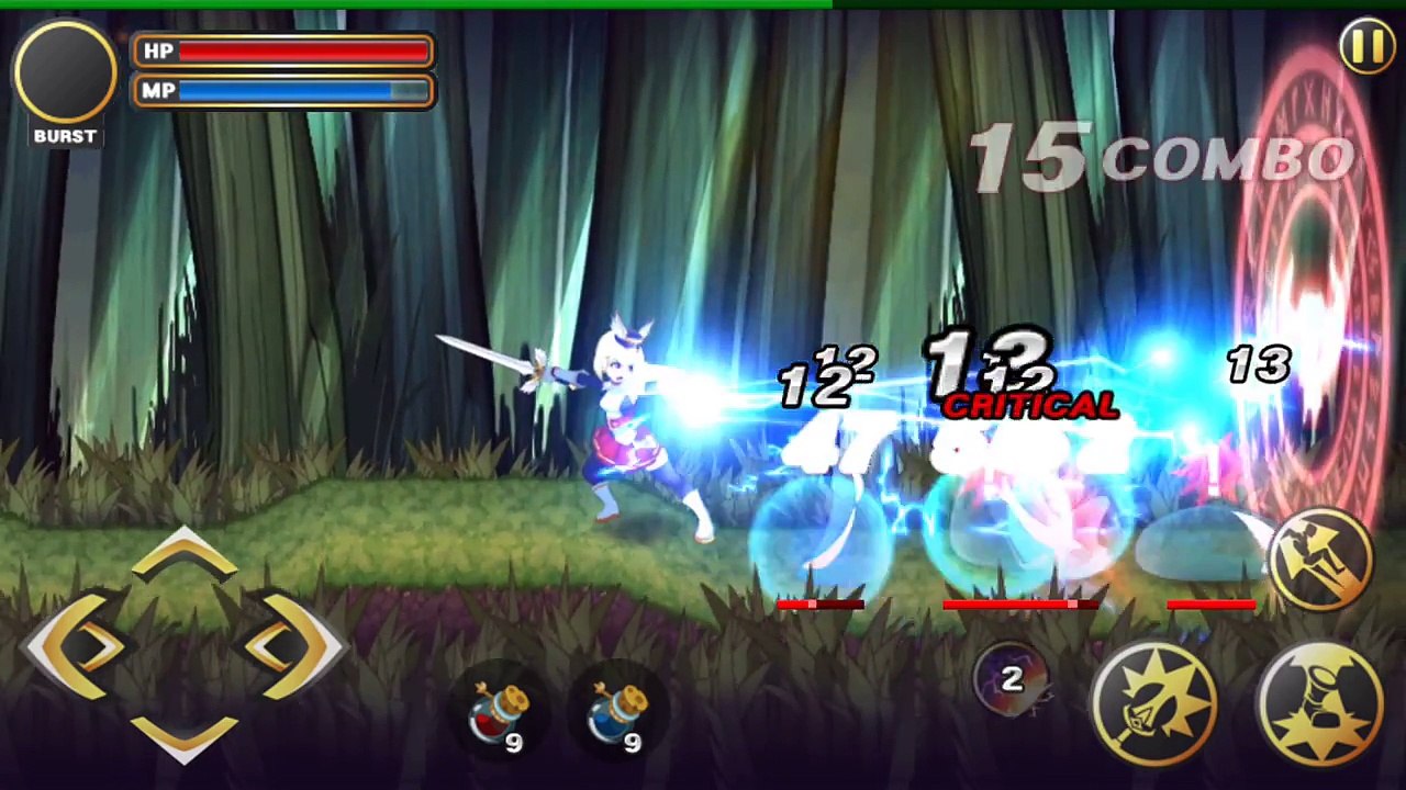 Arcane Soul - Android IOS - Ellisa Act 1 Lv. 03 - Gameplay