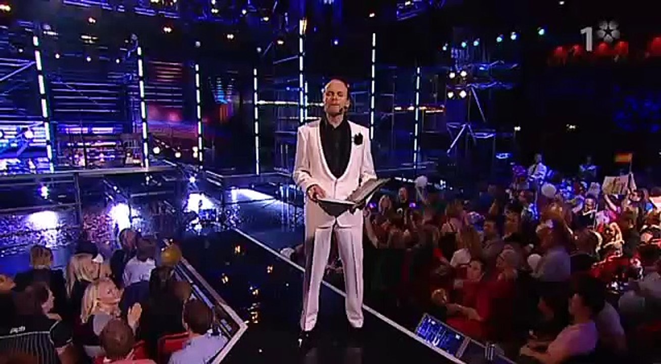 Björn Gustafsson - beatbox HELA (melodifestivalen final)