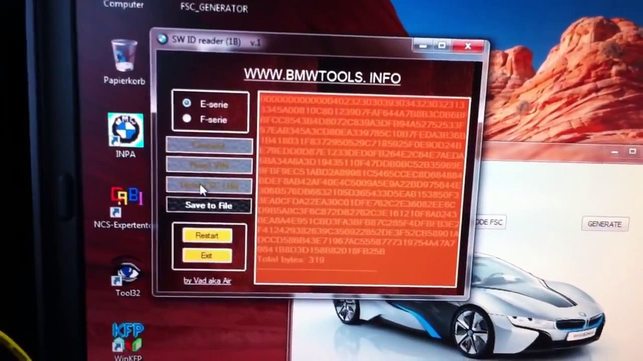 BMW FSC Code Generator Software