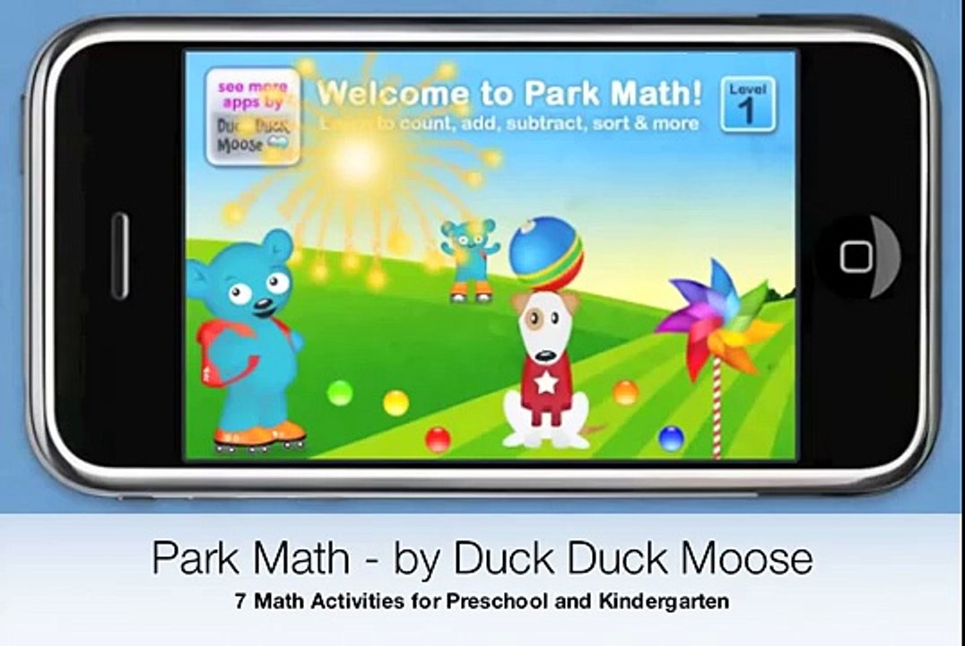 Park Math - by Duck Duck Moose (iPad, iPhone App for Kids)