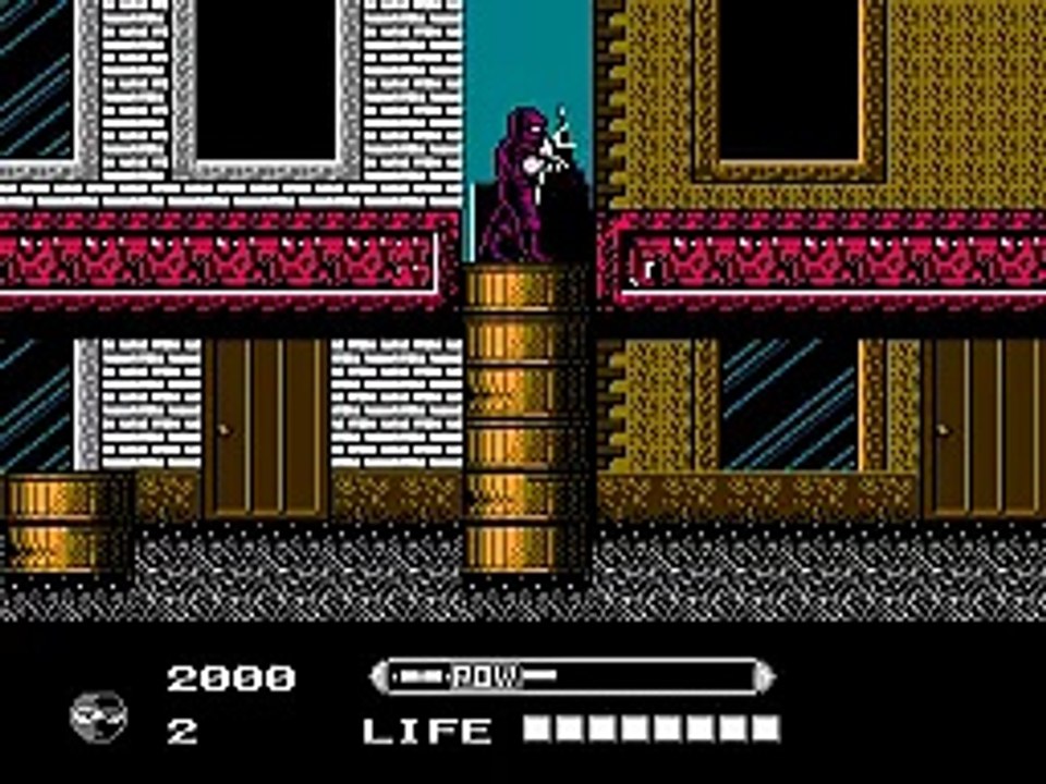 Wrath of the Black Manta (Nes) gameplay