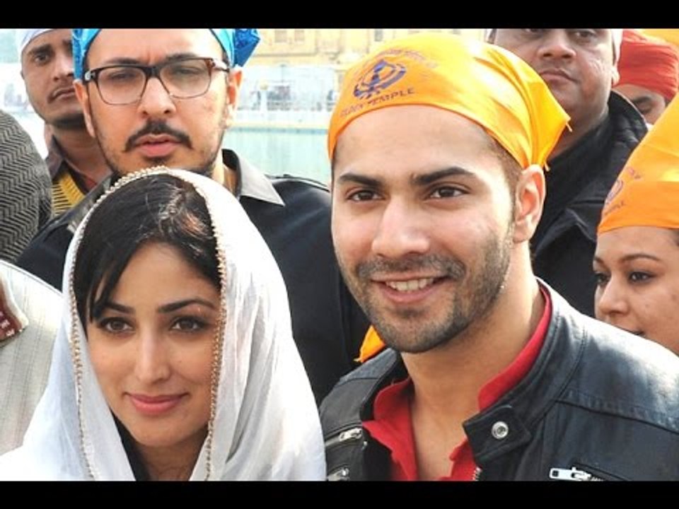 Varun Dhawan and Yami Gautam promote Badlapur - BT