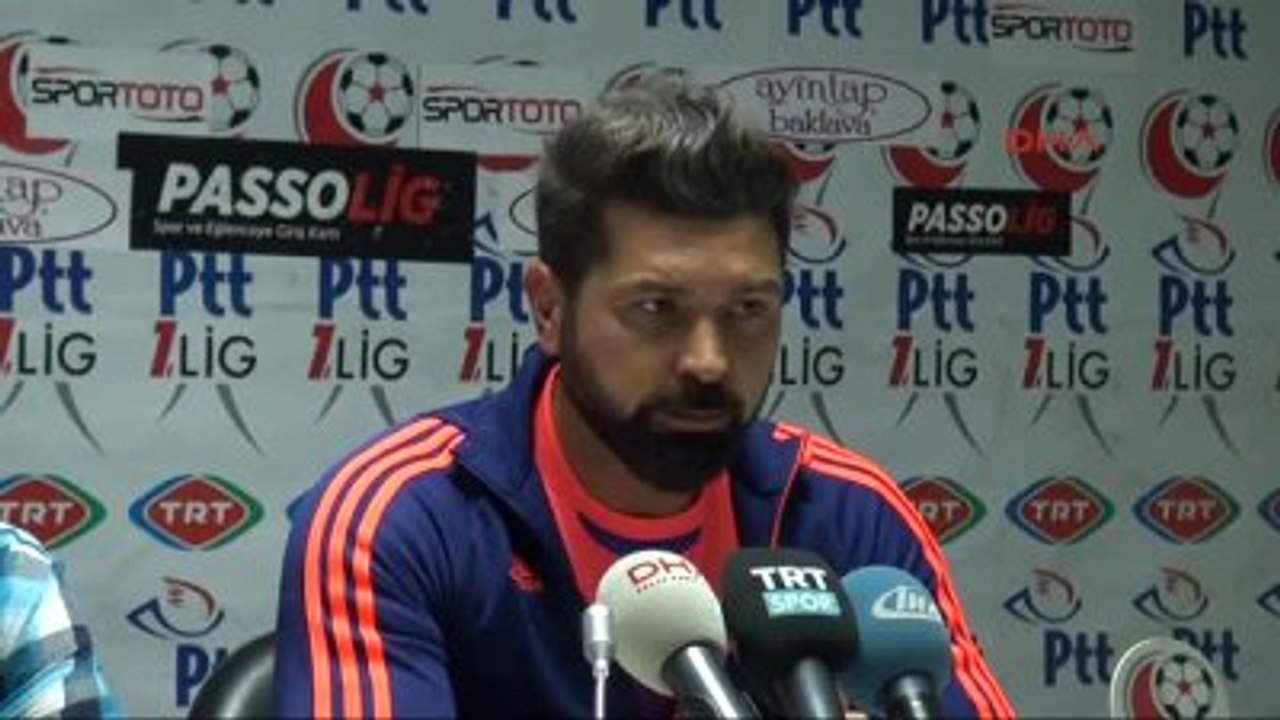 Gaziantep Büyükşehir Belediyespor-Albimo Alanyaspor Maçının Ardından