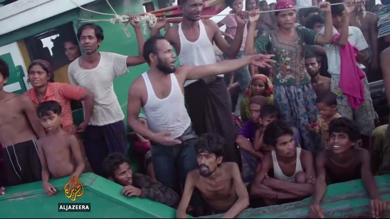 Rohingyas stranded at sea- Al Jazeera English