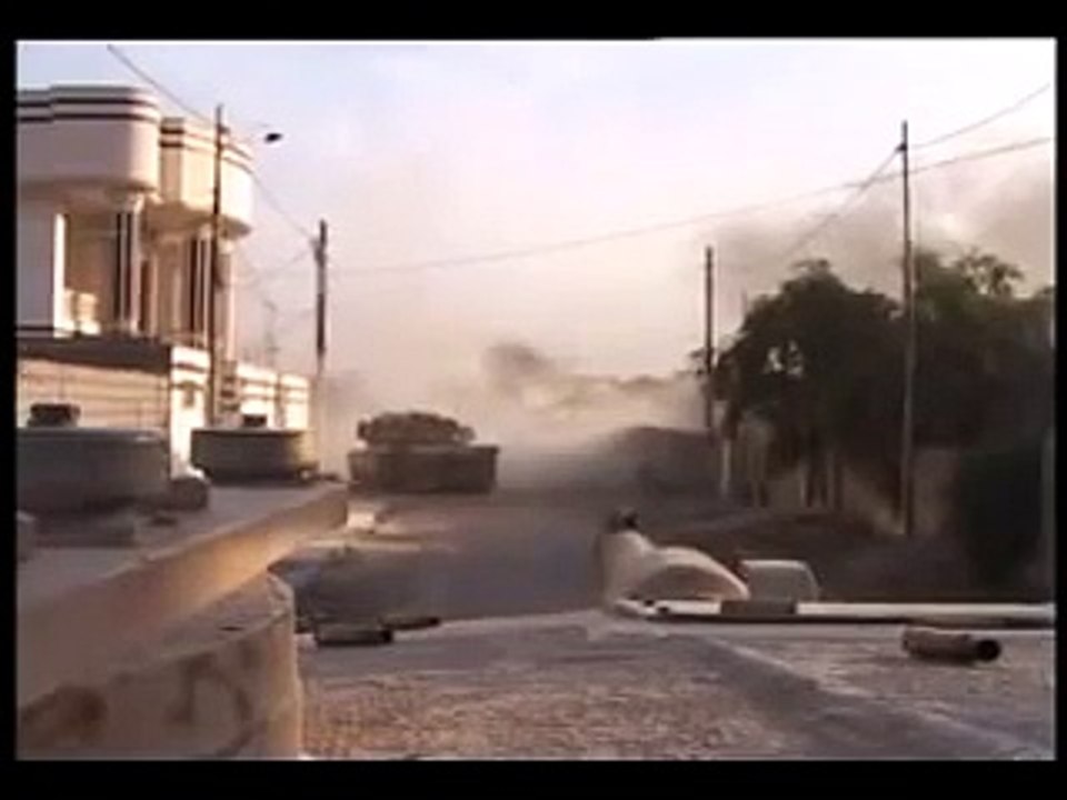 M1A2 Tanks in Fallujah