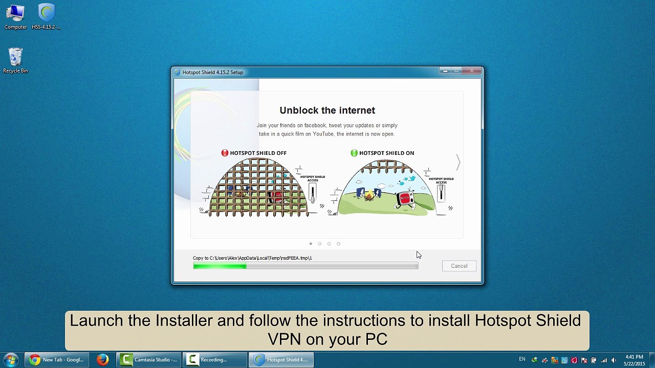 How secure is Hotspot Shield and how does it work