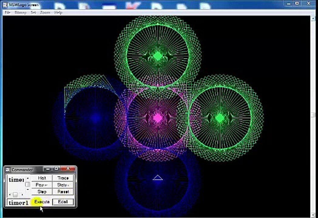 How to Draw in MSW Logo Program Using Timer Control