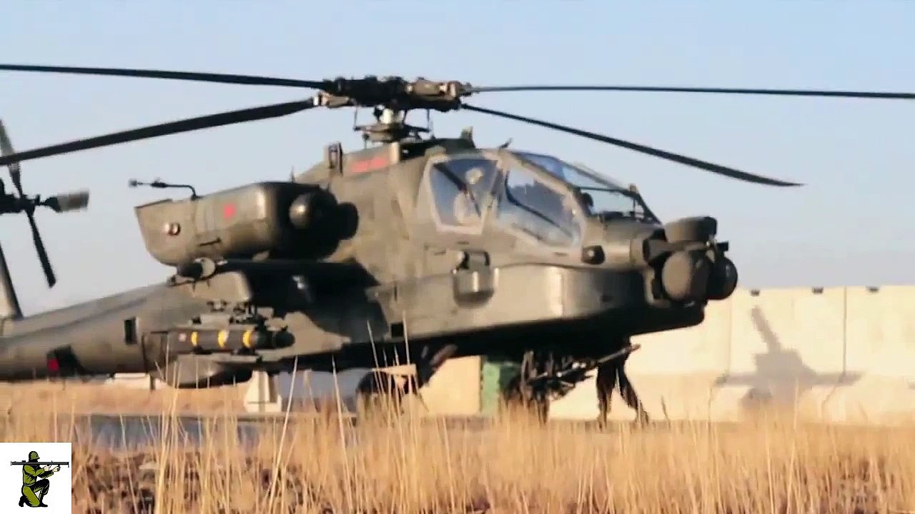 Apache Helicopters In Action | Military Videos