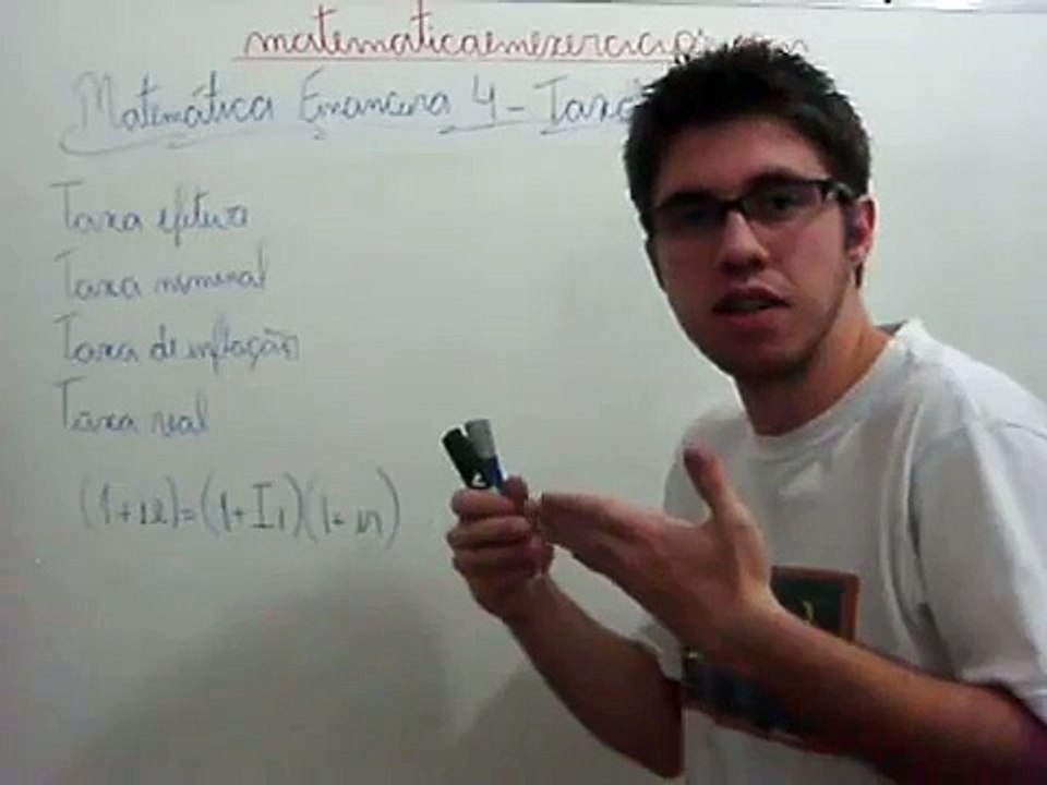 MATEMÁTICA FINANCEIRA - TAXAS