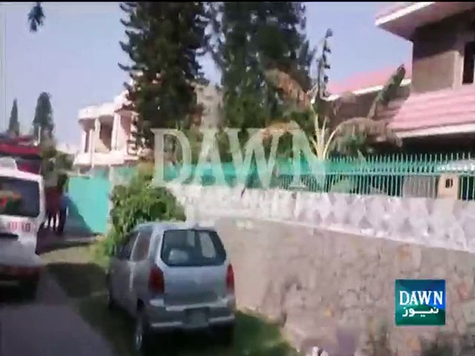 Fire in house in Rawalpindi