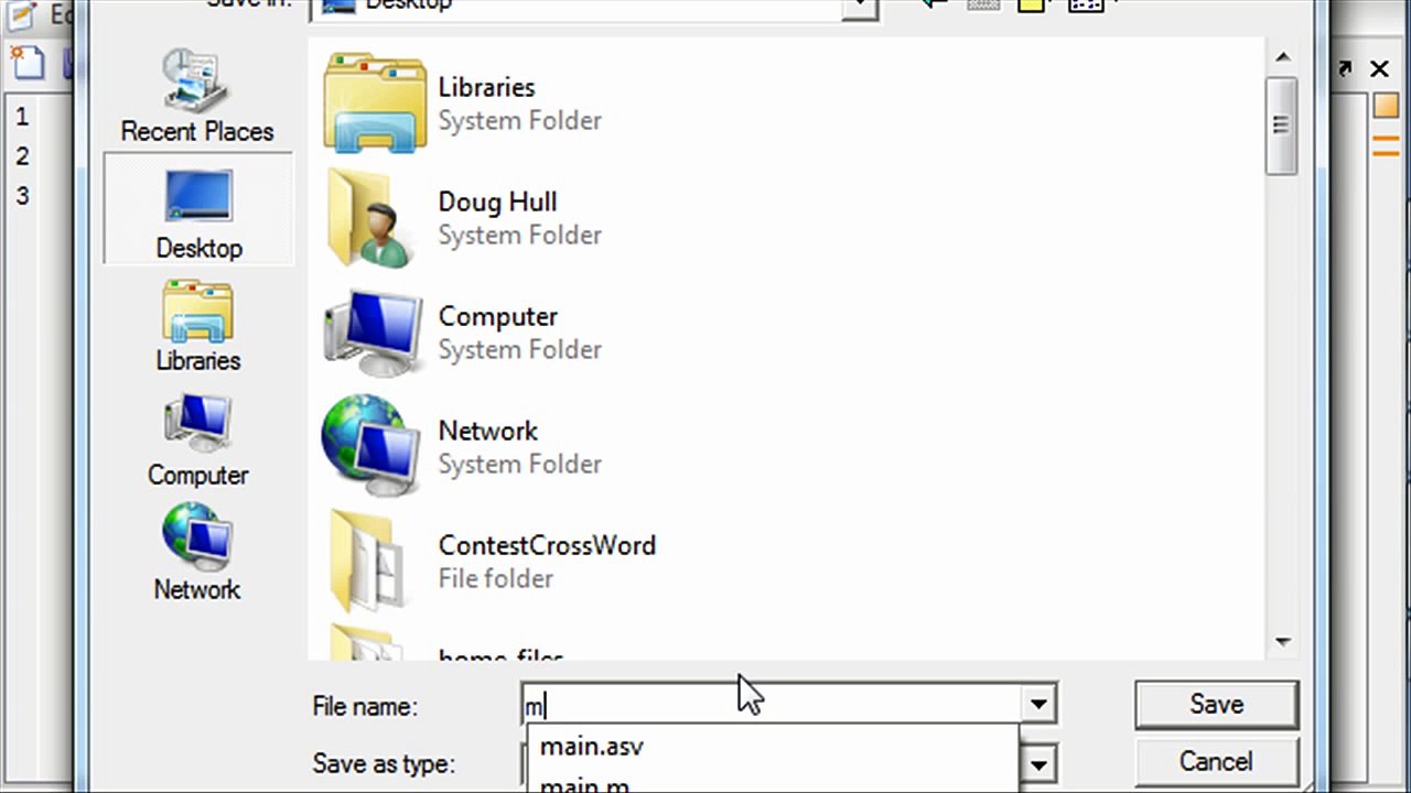 MATLAB tutorial: Scripts