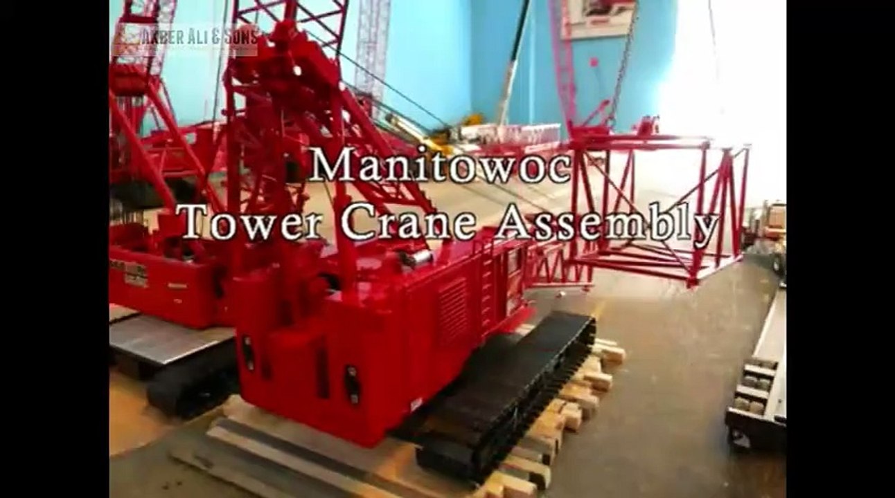 Manitowoc 4100 Tower Crane Assembly