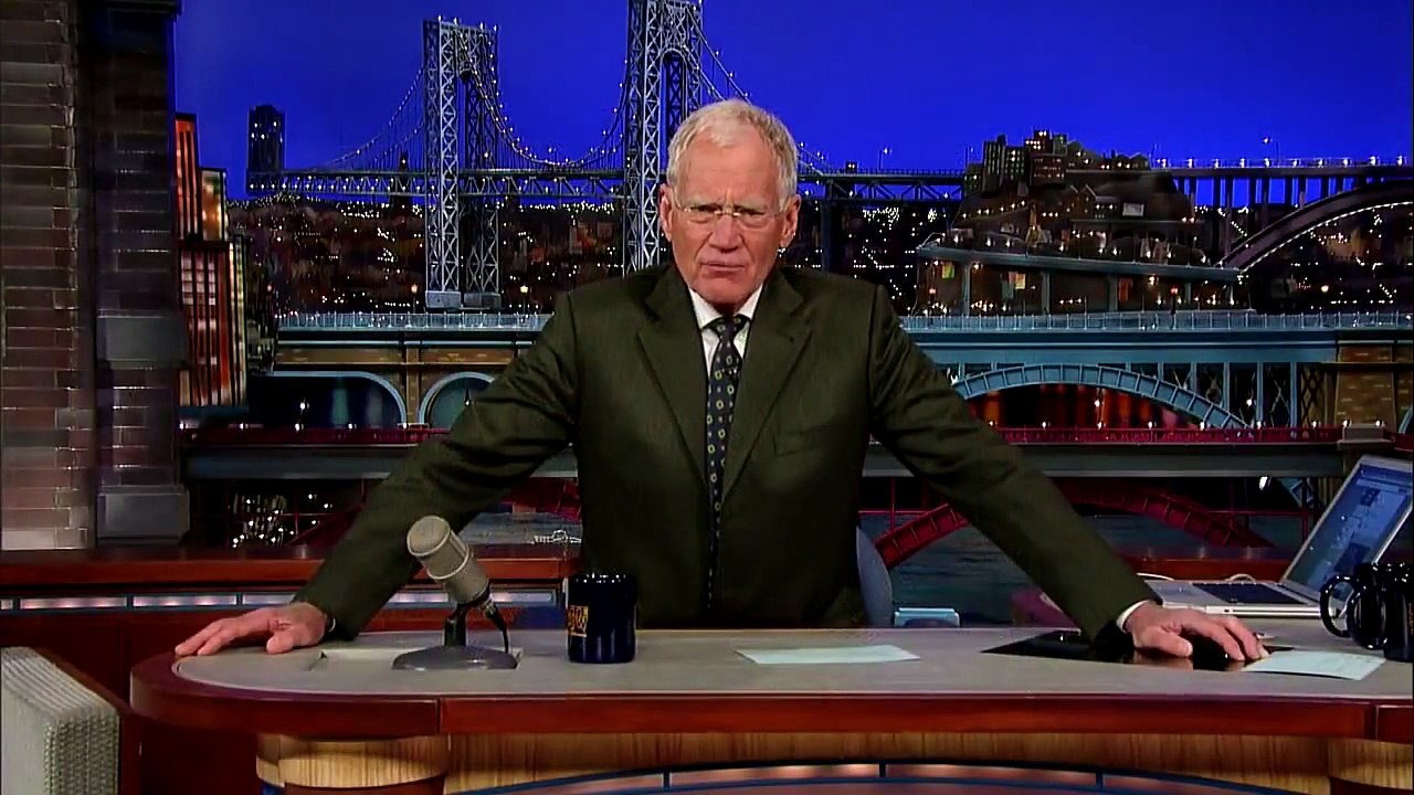 David Letterman - Naughty Boy featuring Sam Smith: La La La [HD]