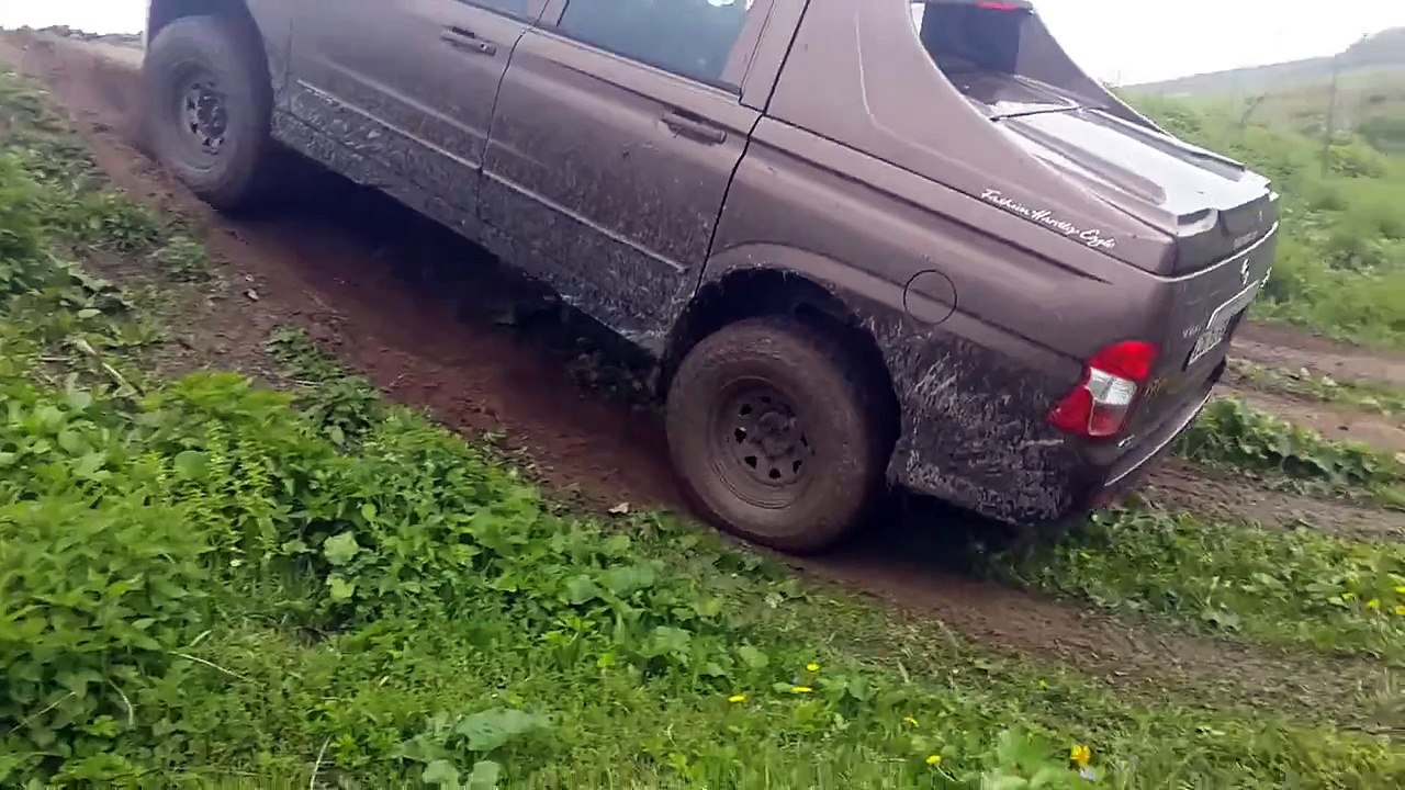SsangYong Actyon Sports Differential Lockers Testing 2