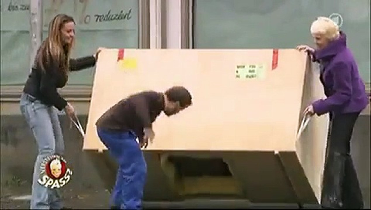Verstehen Sie Spaß ?? Die gehende Kiste