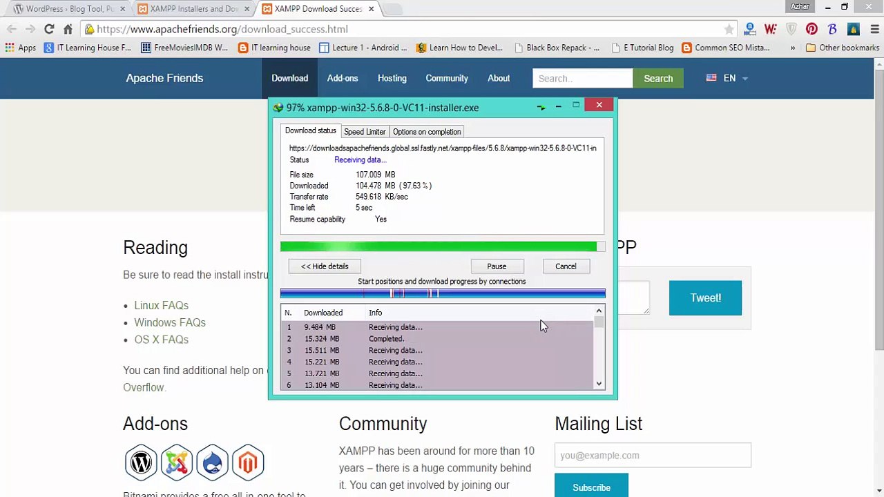 Install WordPress tutorial in Urdu & Hindi