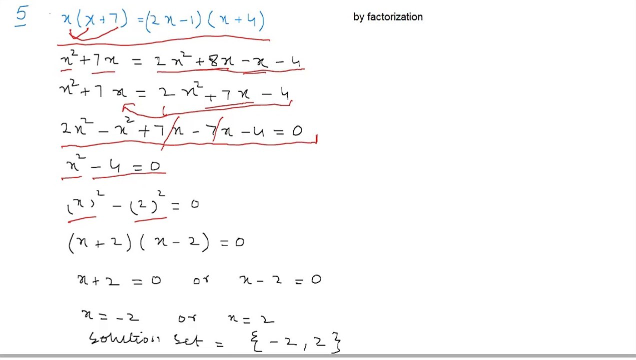 Math Class 11 Ex 4.1 - Textbook Solutions