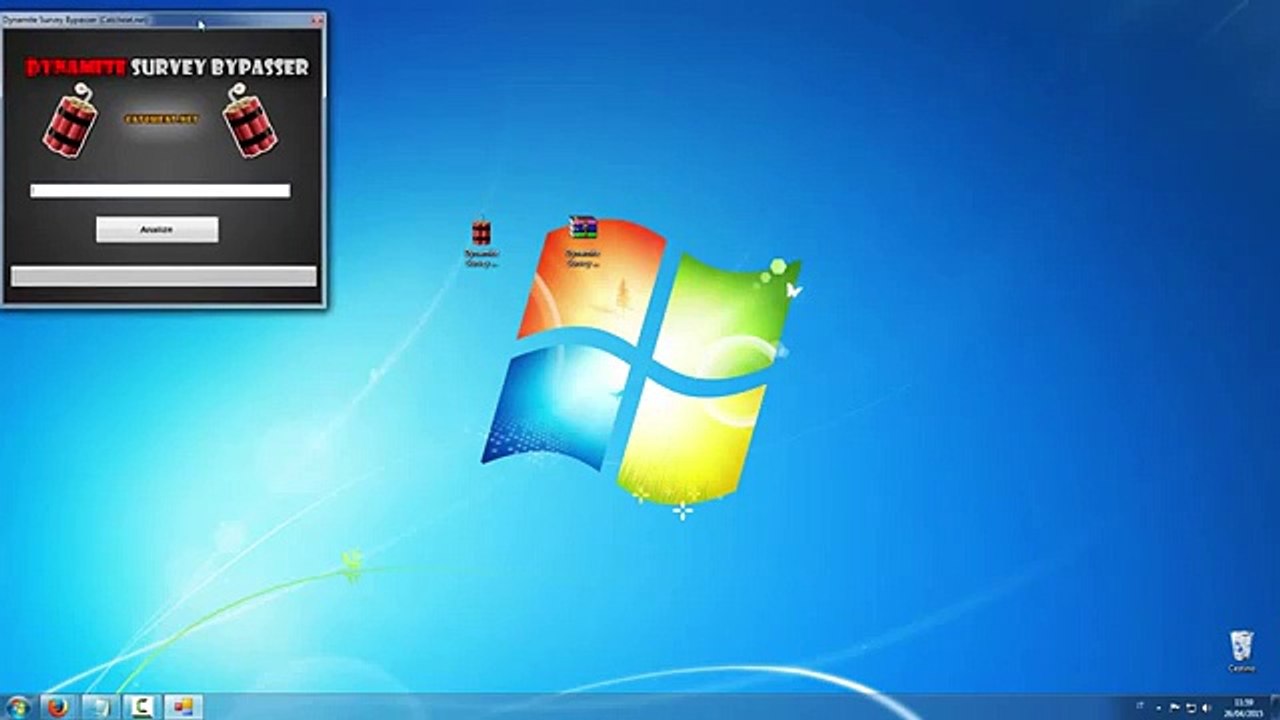 How to bypass surveys Juli 2015 Dynamite Survey Bypasser