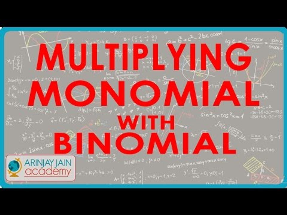 Multiplying Monomial  with Binomial