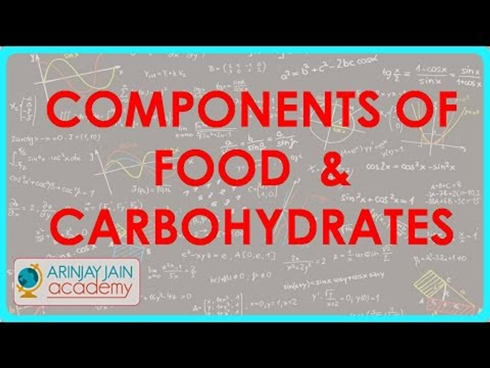 783.Components of Food   Carbohydrates