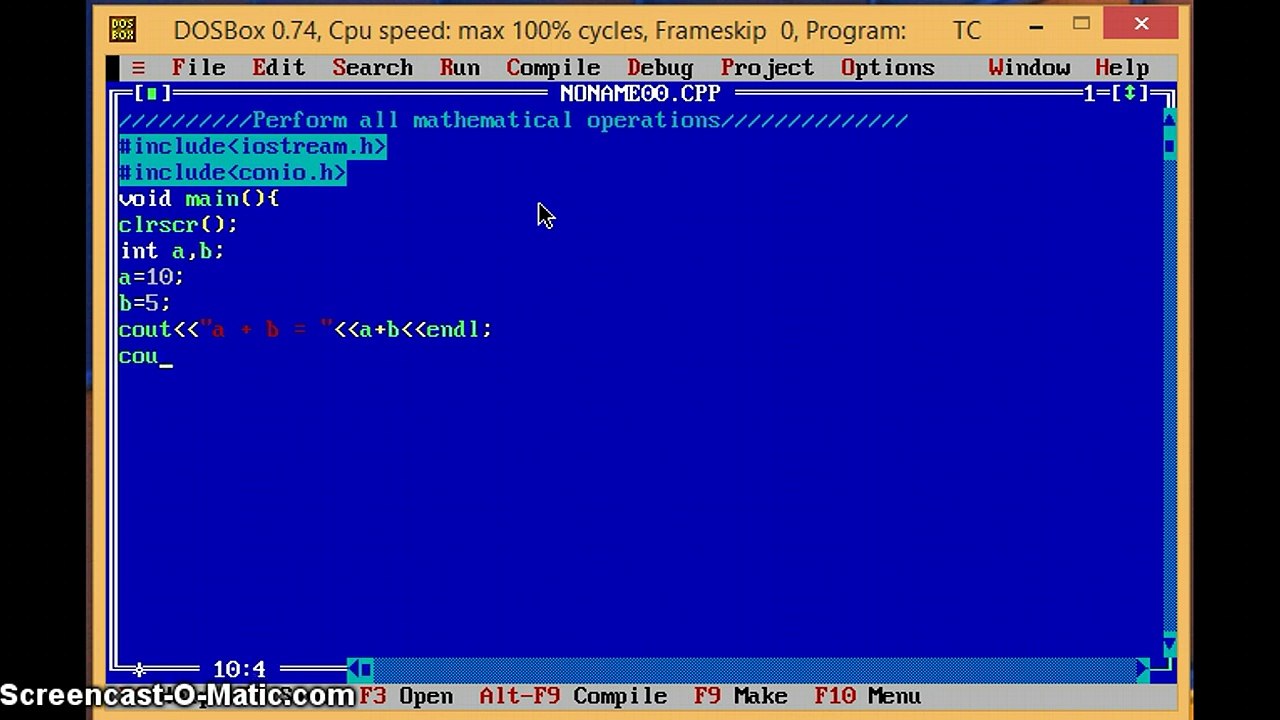 Perform All Mathematical Operations