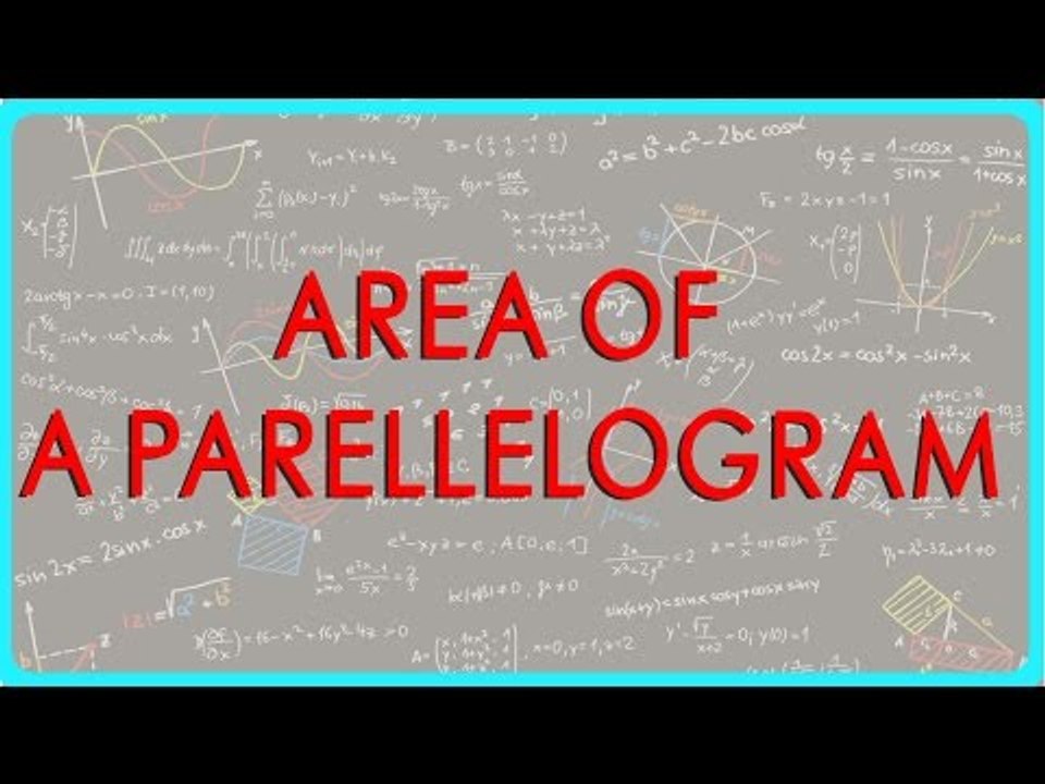 1399. Mathematics Class VII - CBSE, ICSE NCERT Area of a Parellelogram
