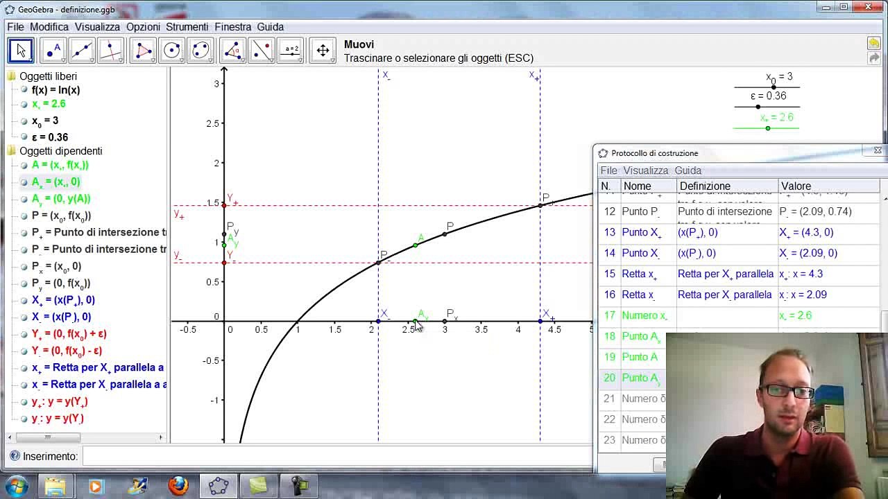 Analisi matematica - Definizione di limite