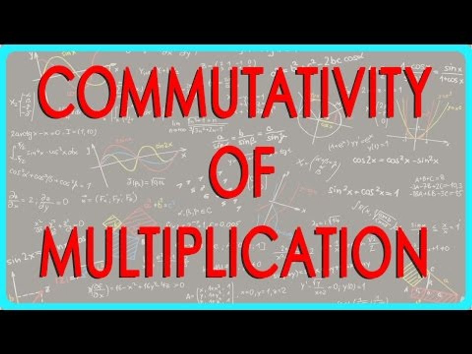 Commutativity of multiplication