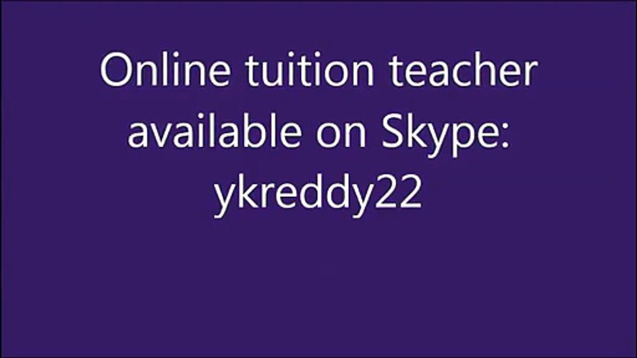Do you want get A* in IGCSE Maths 0580,0606 &0607 Online math tutoring ,Math tuition's,Please ad my Skype: ykreddy22