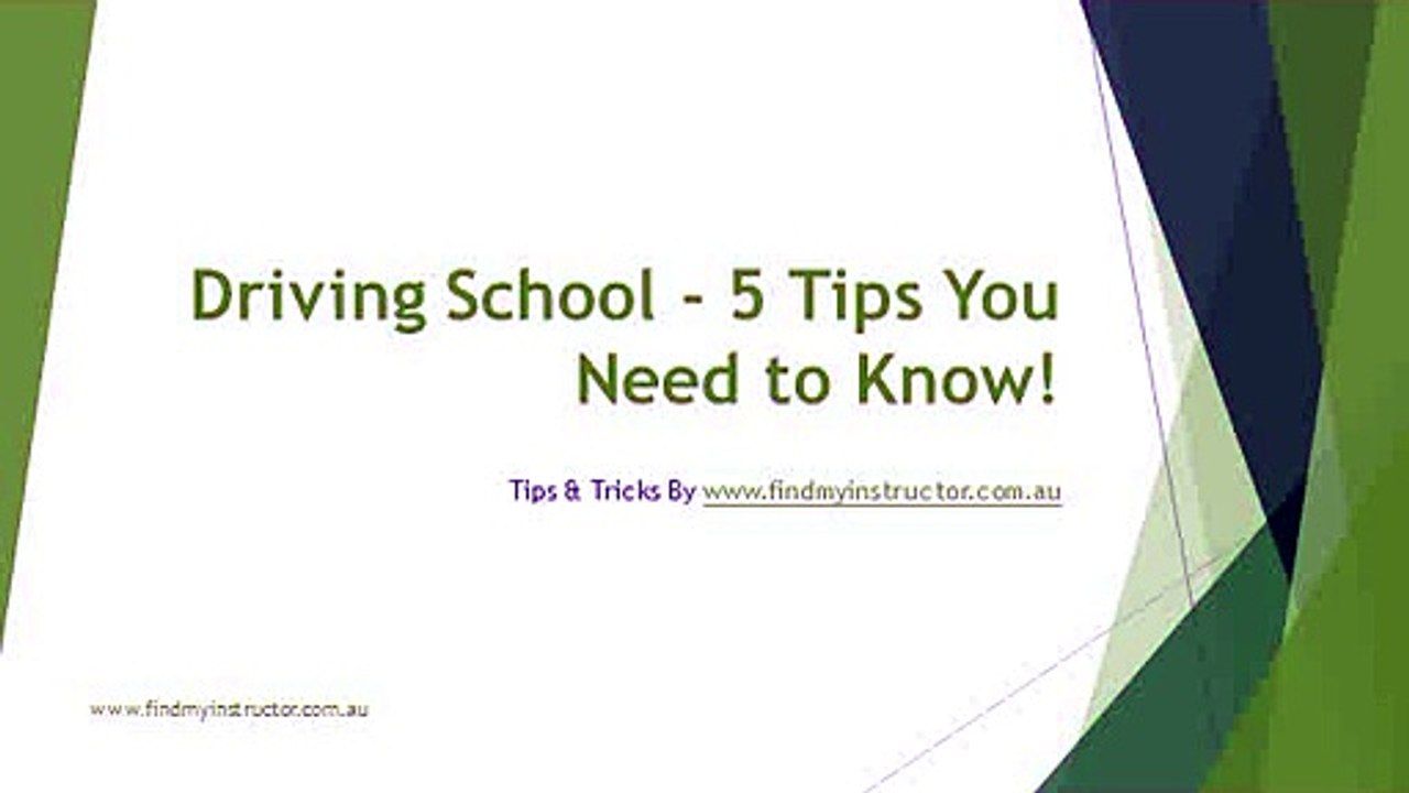 Compare And Find Best Driving Instructor@ www.findmyinstructor.com.au