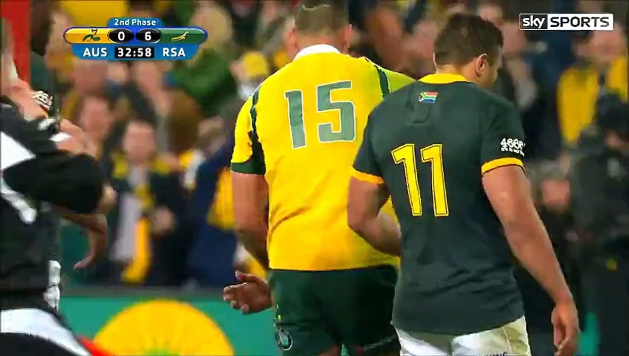 Résumé Wallabies vs Springboks - Rugby Championship
