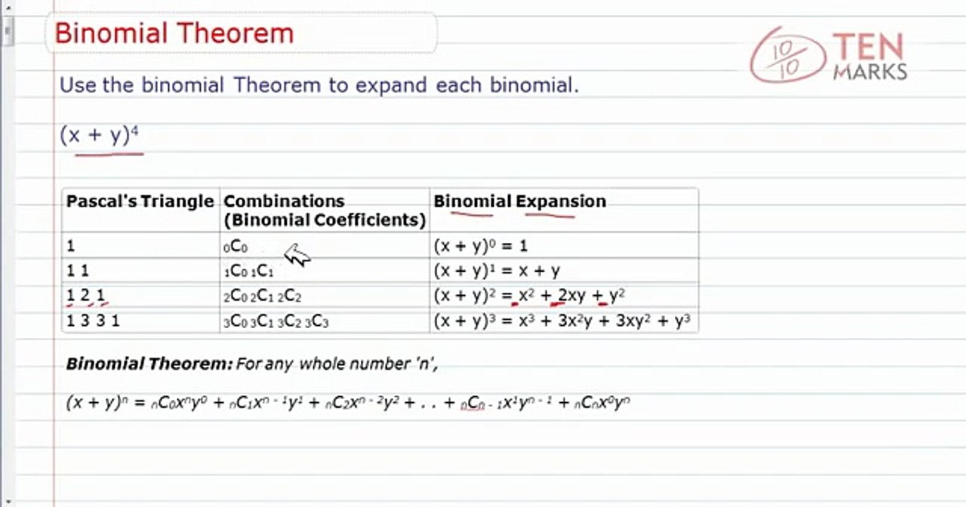 Binomial Theorem