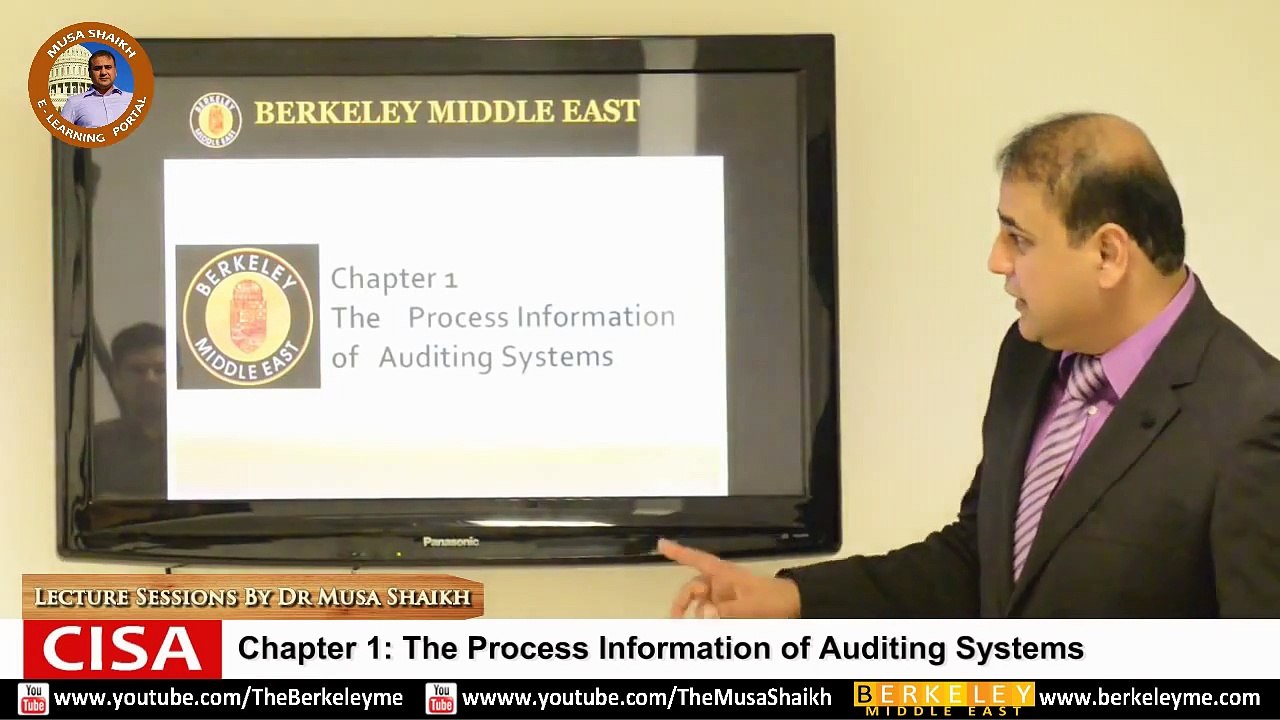 Certified Information Systems Auditor - CISA (Lecture 1)