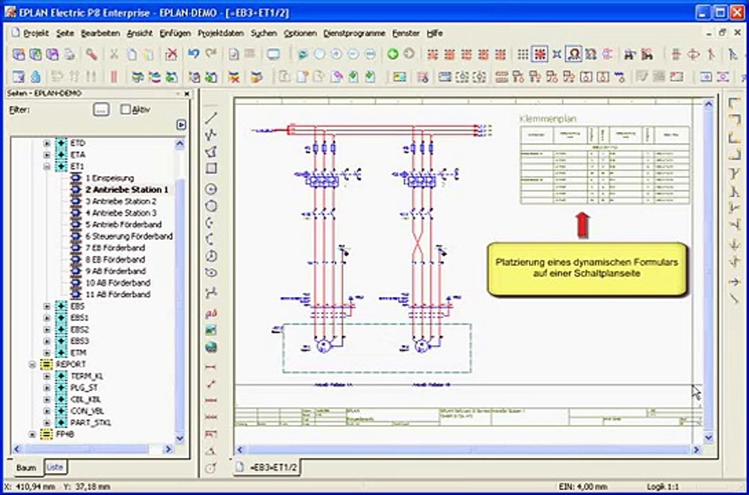 Tutorial EPLAN Electric P8 - Dynamische Formulare