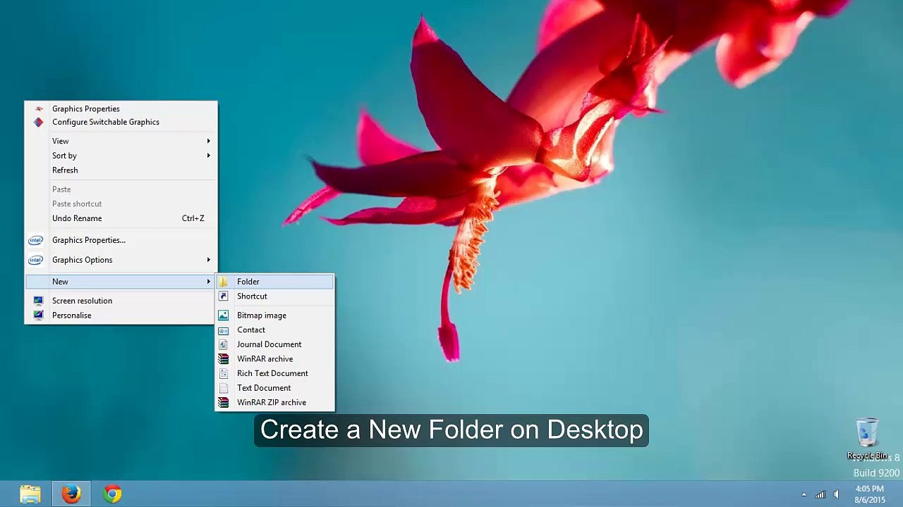 How to make an Invisible Folder