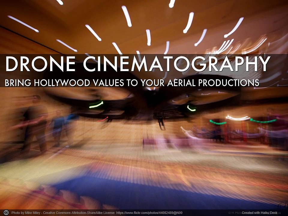 DRONE CINEMATOGRAPHY TIPS