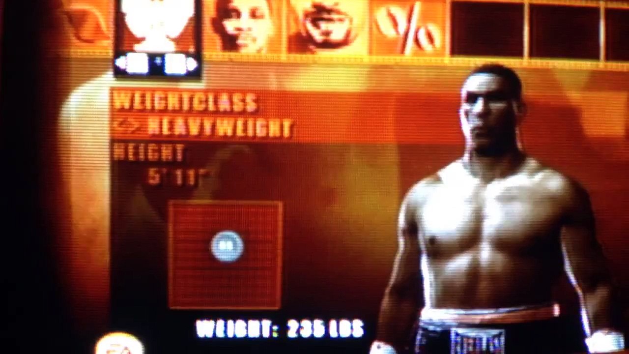 How to make mike tyson fight night round 3