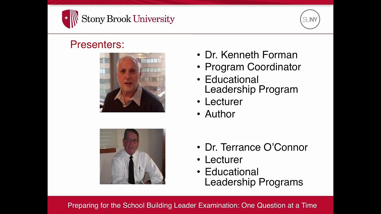 SBL Exam Prep: Instructional Leadership