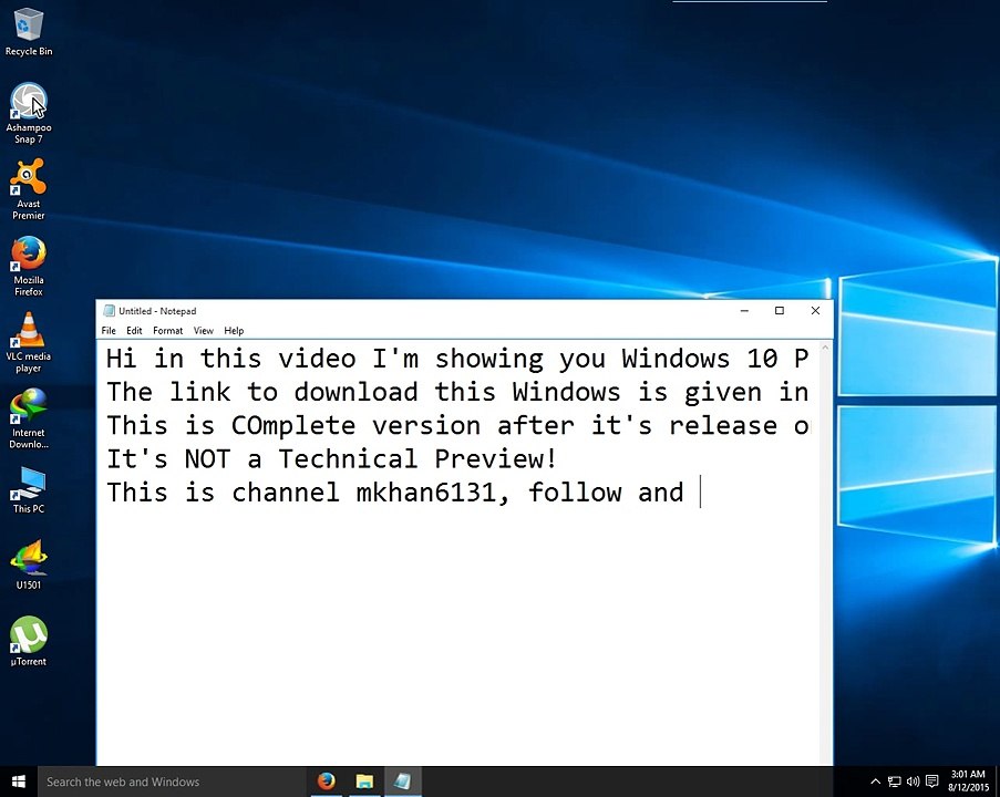 Windows 10 Pro 64-Bit ISO with Product Key and Activator