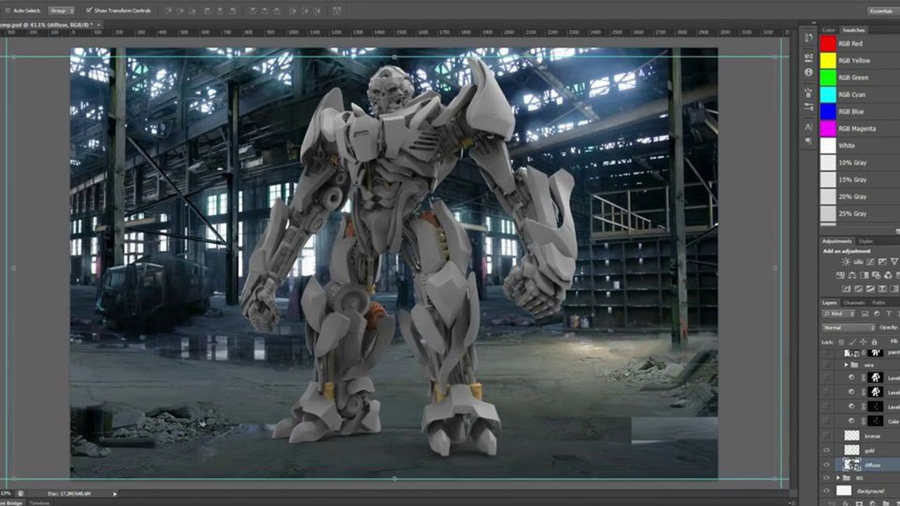 CGI Making of HD: Metricon by Justin Lee