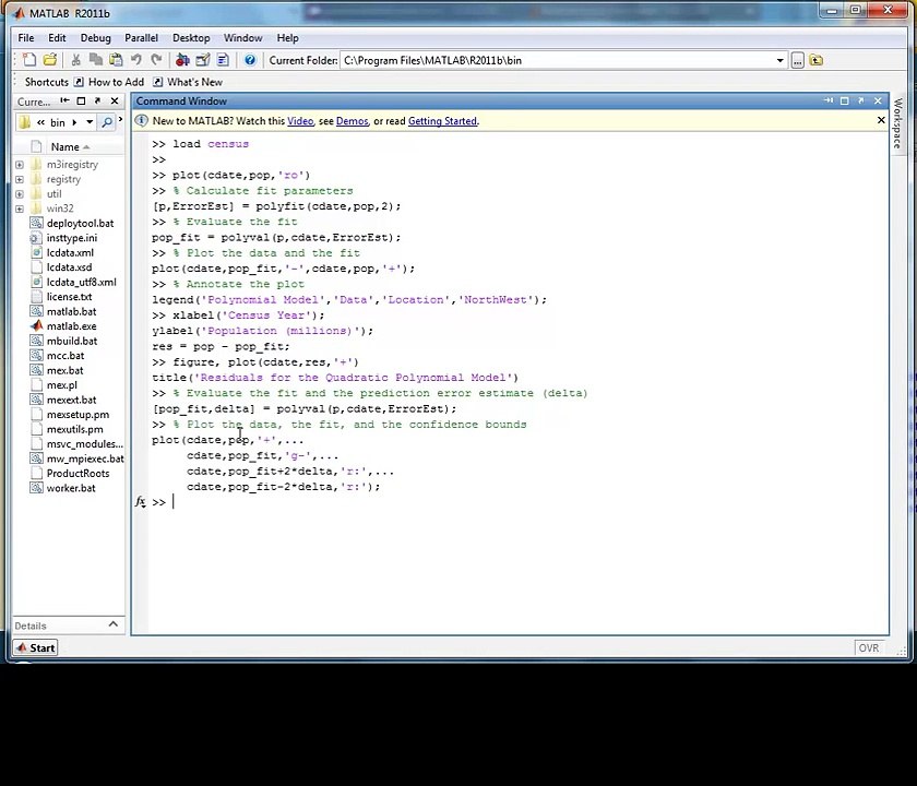 Regression Analysis Using Matlab.mp4