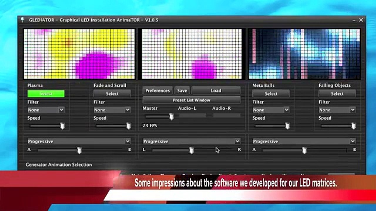 GLEDIATOR - Free LED Matrix Control Software