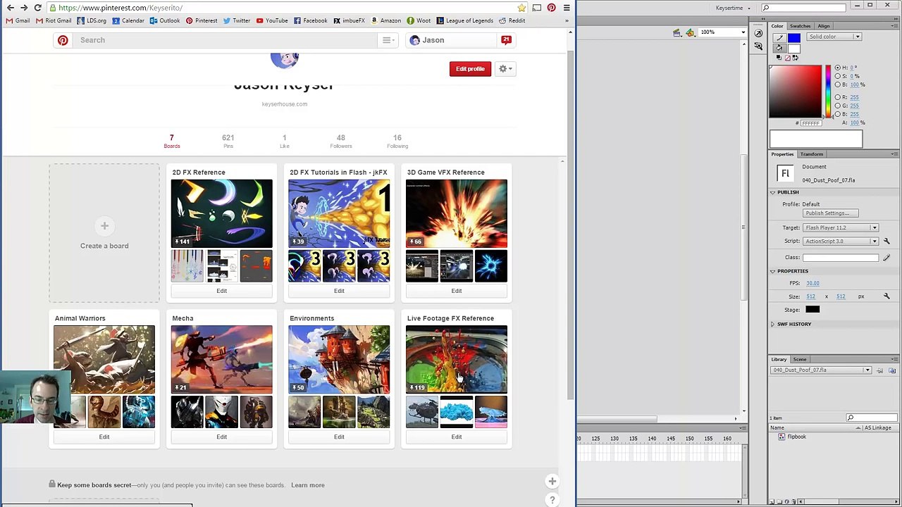 2D Animation Tutorial Smoke Wisps pt. 4
