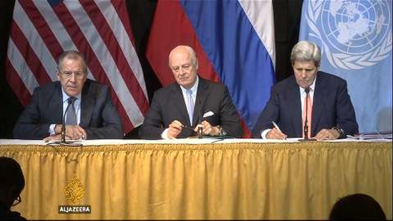 Nations find common ground on stopping Syrian war