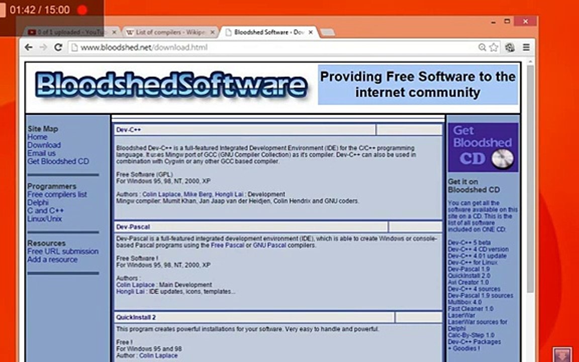 C PROGRAMMING DEVELOPER C INSTALL