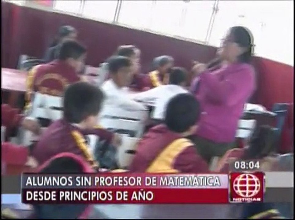 SJL: Escolares no tienen profesor de matemática hace 6 meses